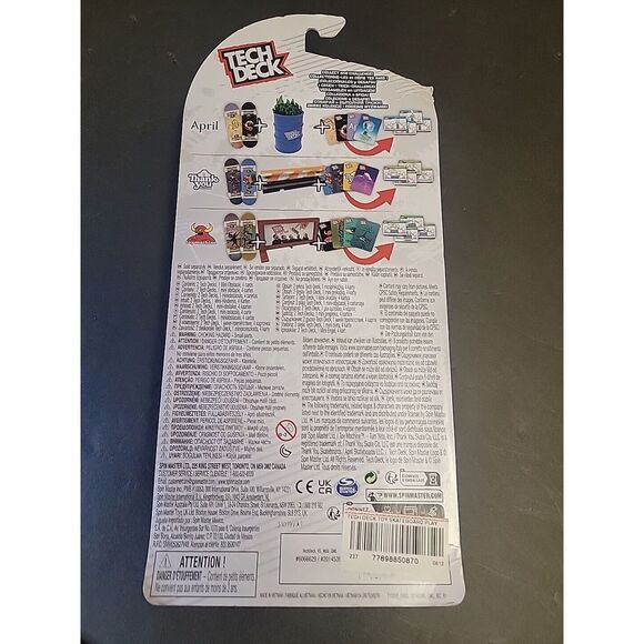 Tech Deck - VS Series (2 Pack) Toy Machine - NIB - Picture 2 of 2